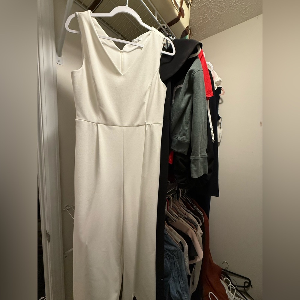 Calvin Klein Ivory Jumpsuit
